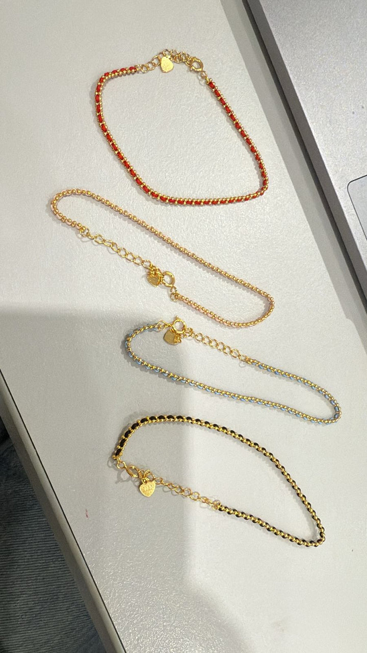 Pulsera Con HiLo Colores