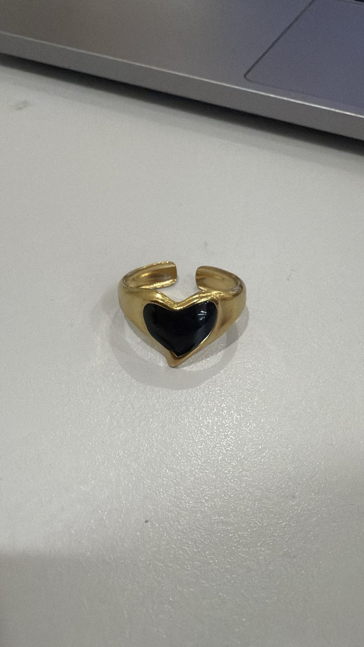 Anillo Con Corazon
