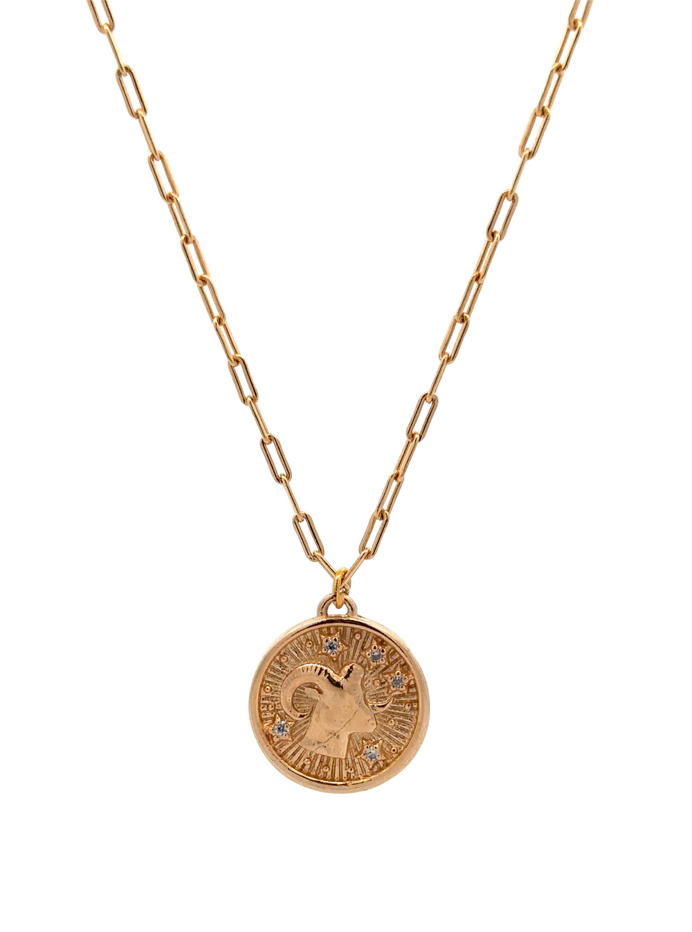 Collar Medalla Signo Zodiacal