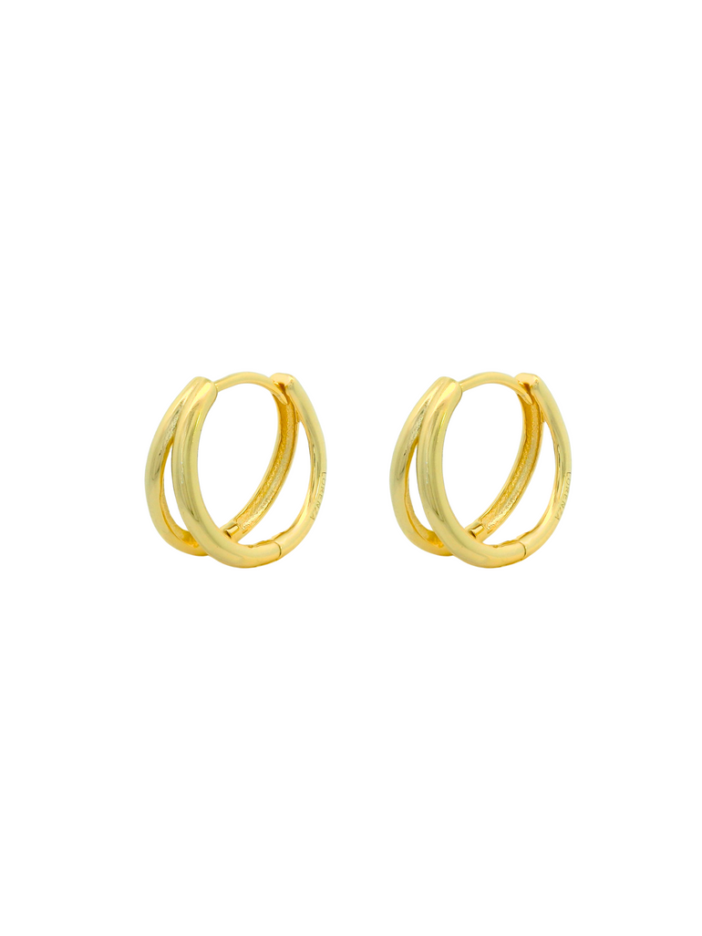 Par Arracada Doble 15 mm