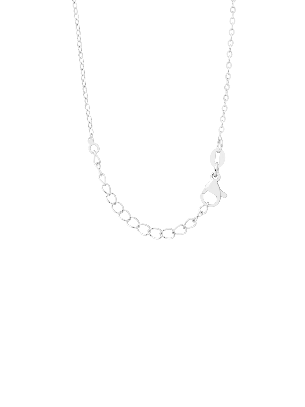 Collar Virgen Con Contorno Zirconias