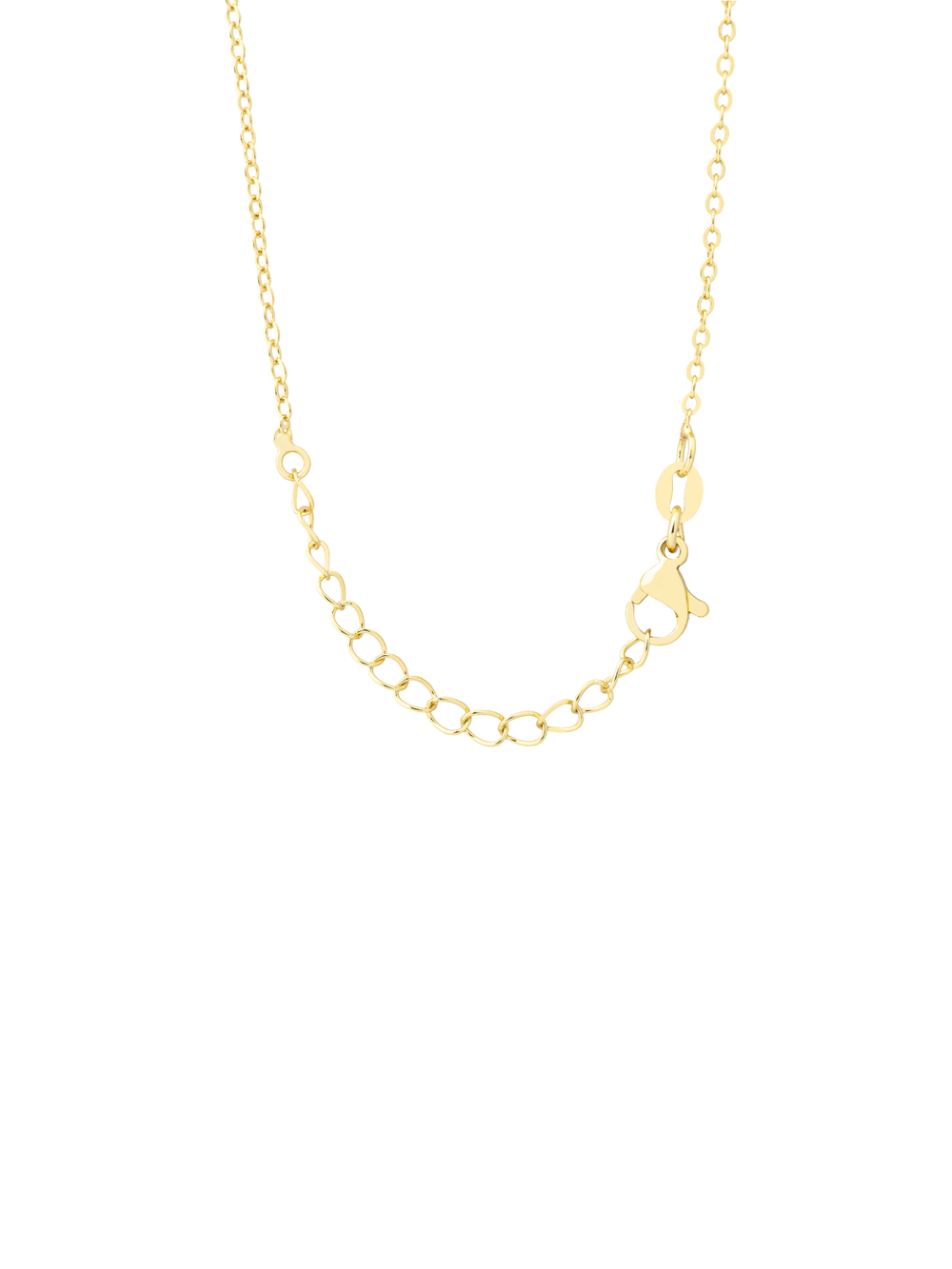 Collar Virgen Con Contorno Zirconias