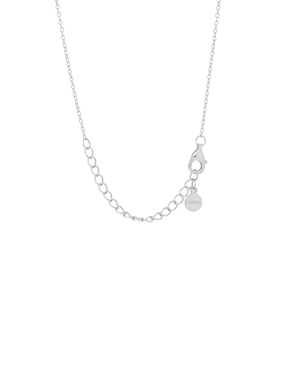 Collar Con Zirconias Redondas Colgantes