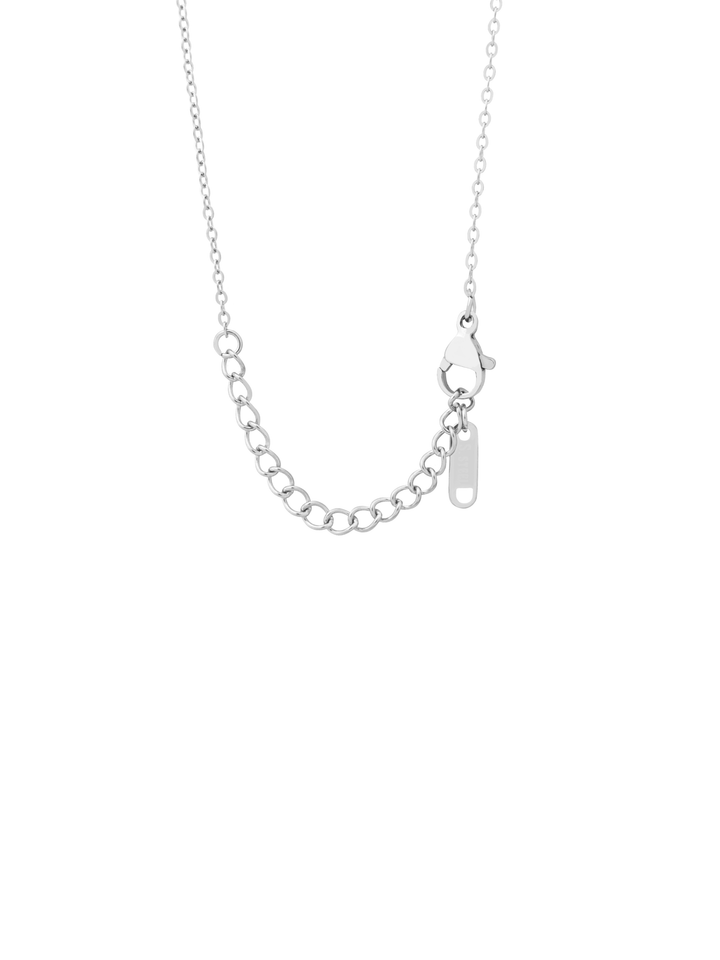 Collar Dije Trebol Zirconias Gota