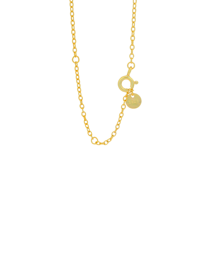 Collar Con Piedra Rectangular