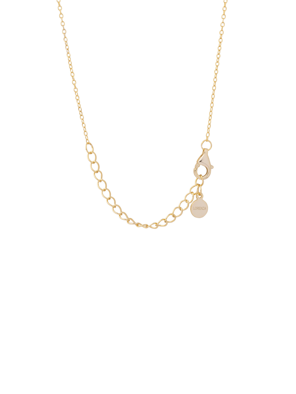 Collar Con Zirconias Redondas Colgantes
