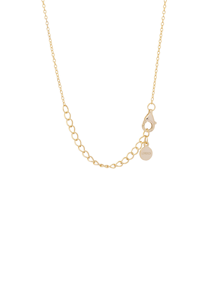 Collar Dije Cruz Delgada Zirconia