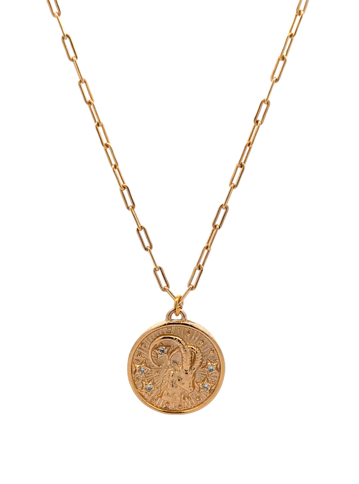 Collar Medalla Signo Zodiacal