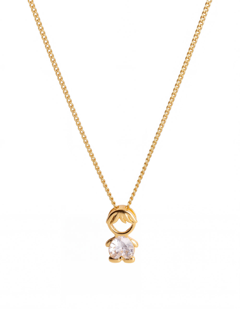 Personaliza Tu Collar Dijes Niños Centro Zirconia