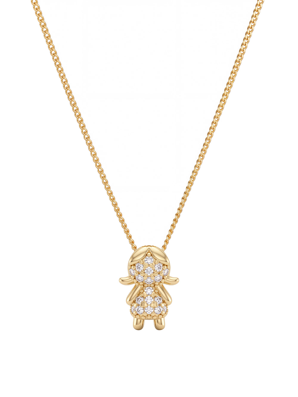 Personaliza Tu Collar Dijes Niños Con Zirconias