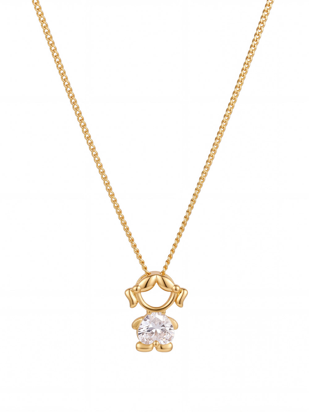 Personaliza Tu Collar Dijes Niños Centro Zirconia
