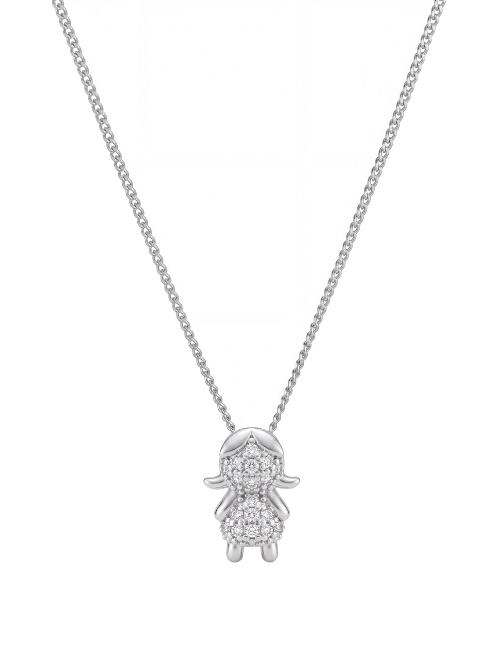 Personaliza Tu Collar Dijes Niños Con Zirconias