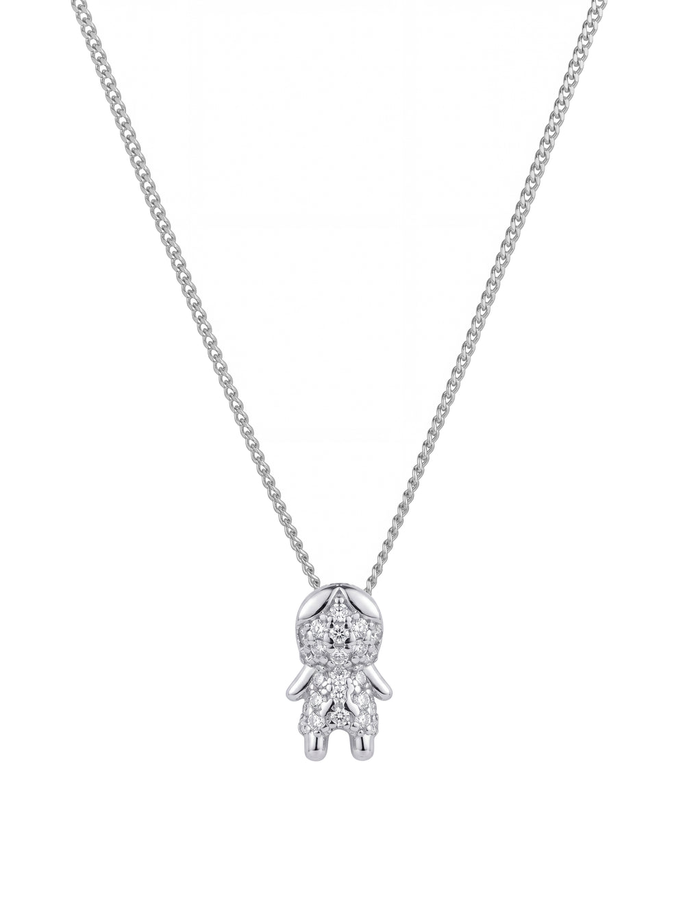 Personaliza Tu Collar Dijes Niños Con Zirconias