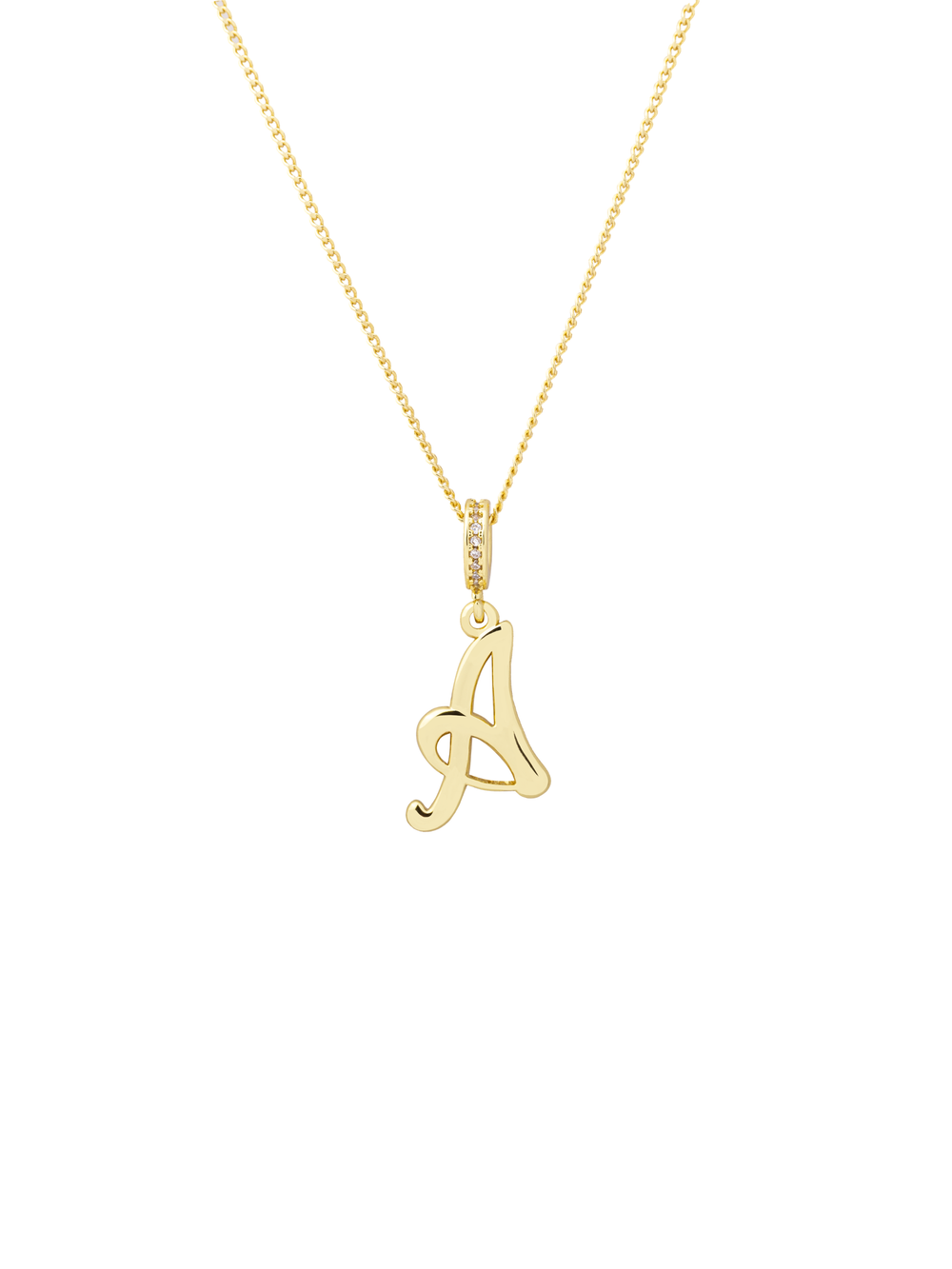 Collar Inicial Cursiva