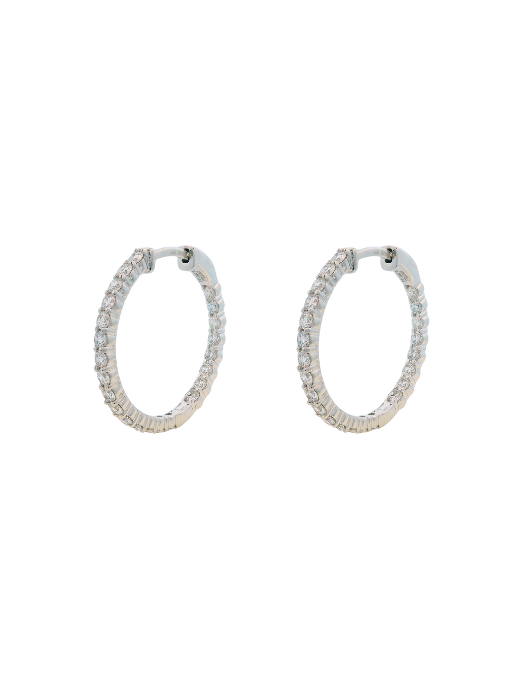 Par Arracadas 1 Ct Diamantes Lab Grown