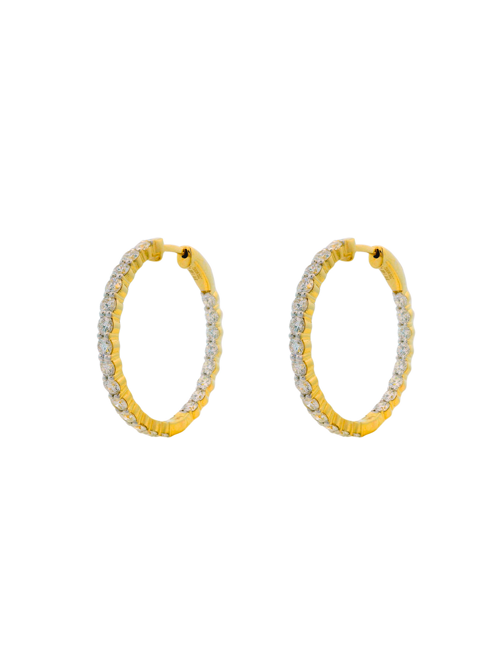 Par Arracadas 2 Ct Diamantes Lab Grown