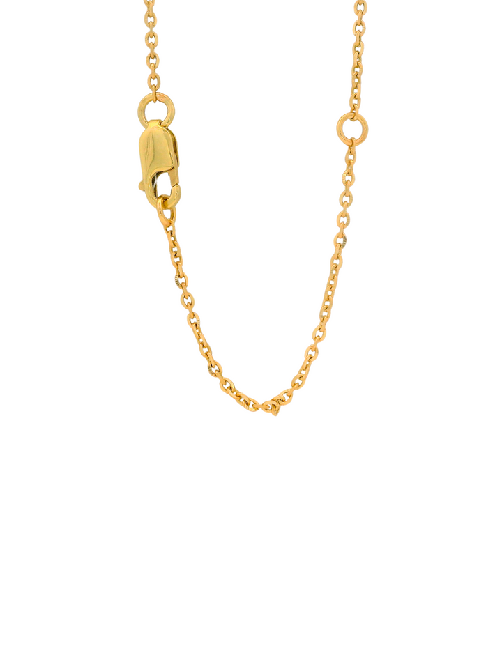 Collar Dije Solitario 0.51 Ct Diamante Lab Grown