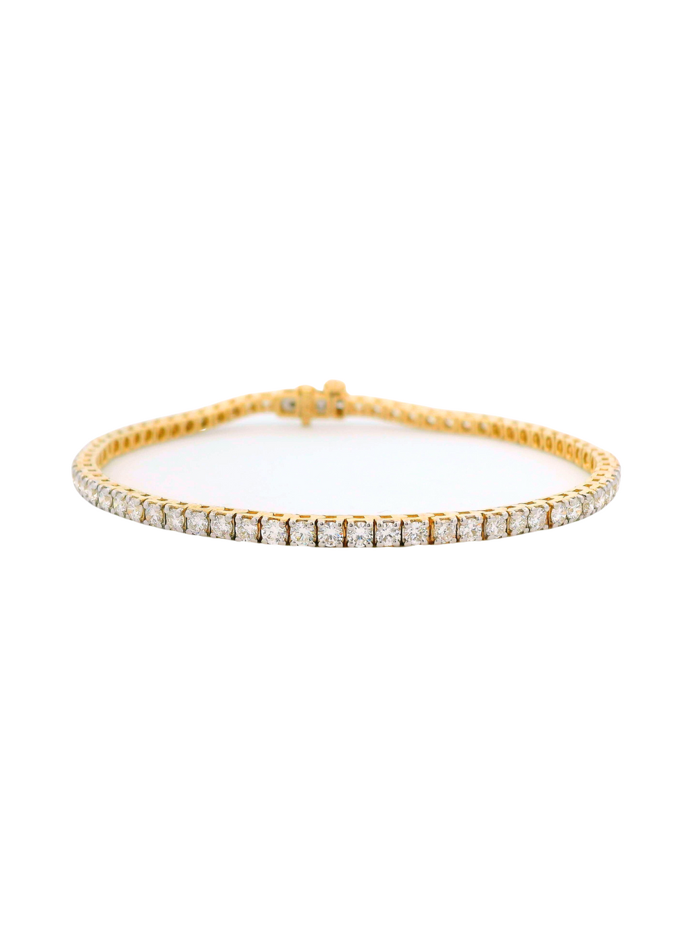 Tennis Bracelet 3 Ct Diamantes Lab Grown
