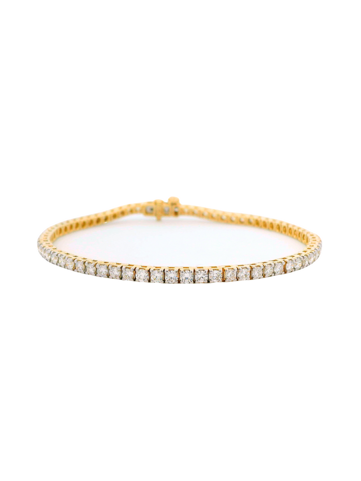 Tennis Bracelet 3 Ct Diamantes Lab Grown