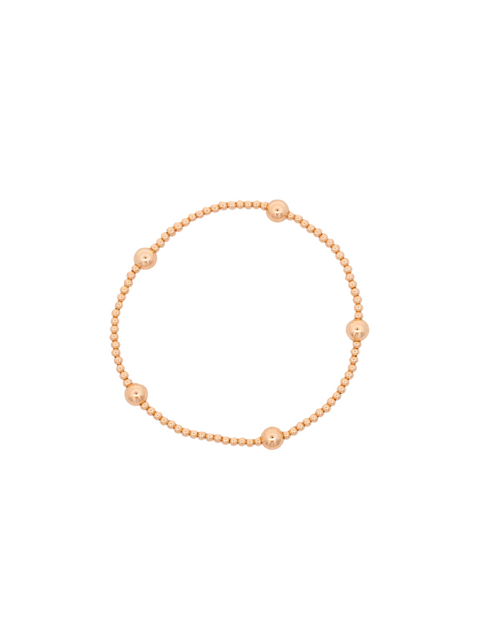 Pulsera Bolitas Pequeñas y Grandes