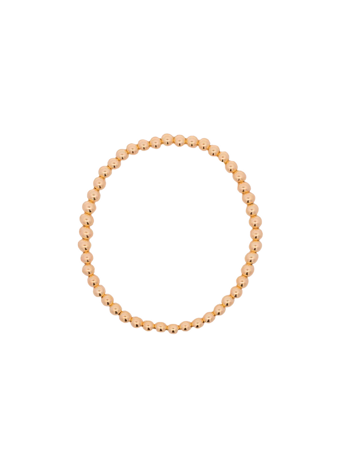 Pulseras Bolitas Doradas Gold Filled