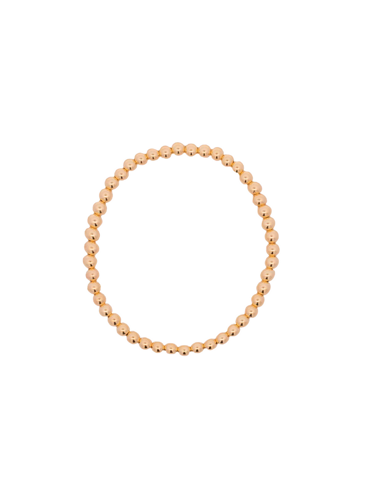 Pulseras Bolitas Doradas Gold Filled