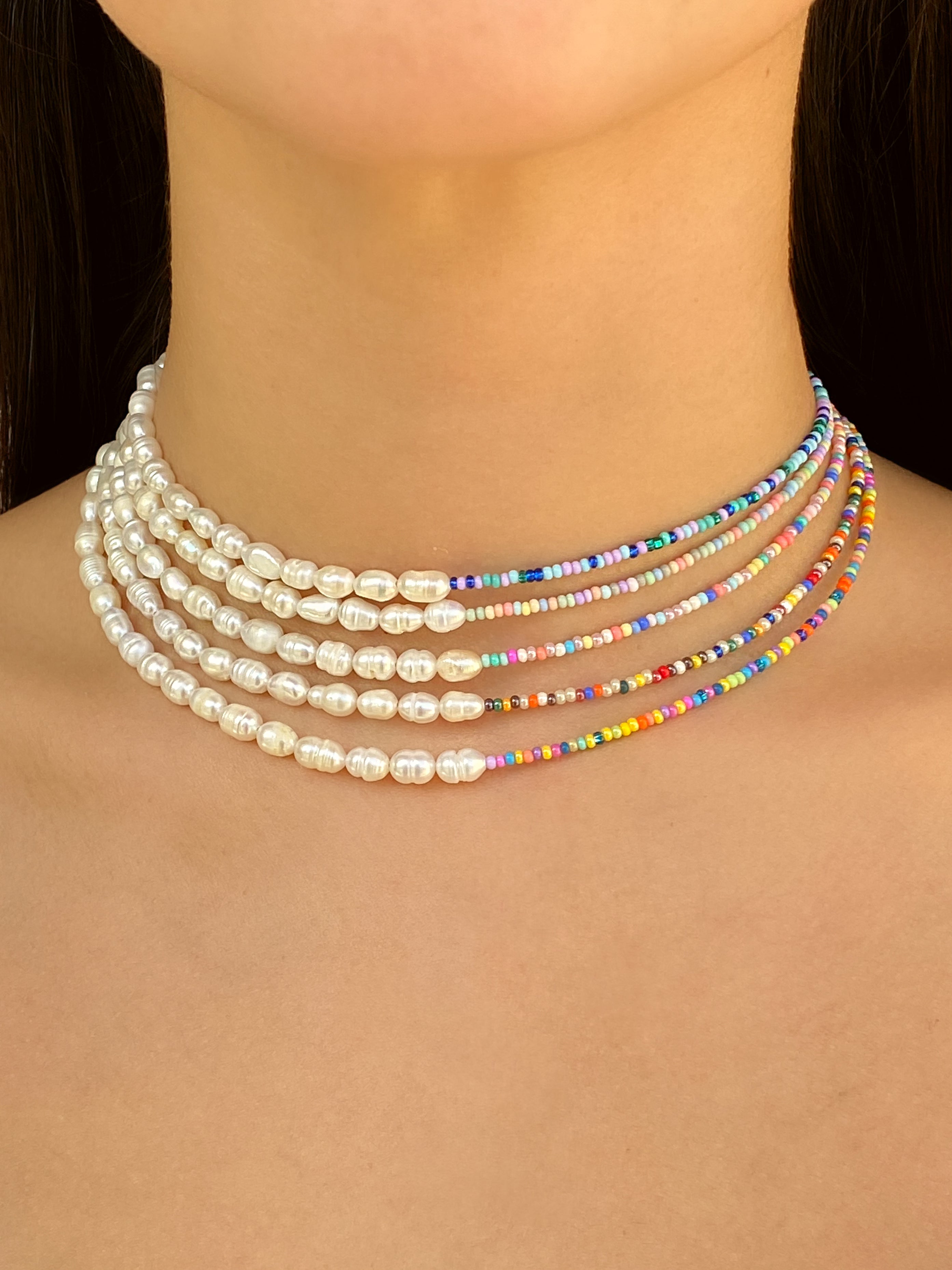 170 ideas de Collares de perlas  perlas, collares, collares de perlas