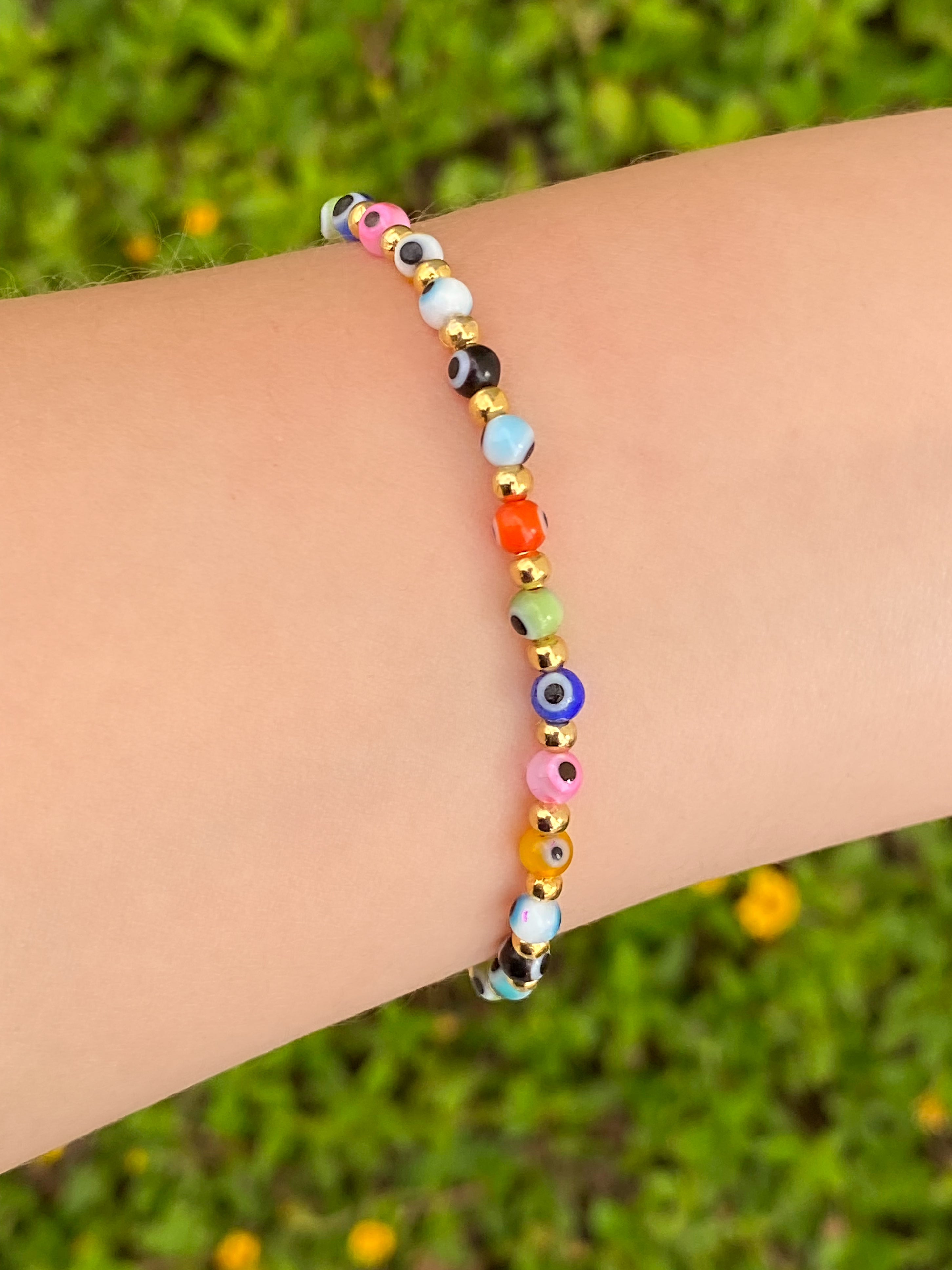 Pulsera Ojos Rainbow