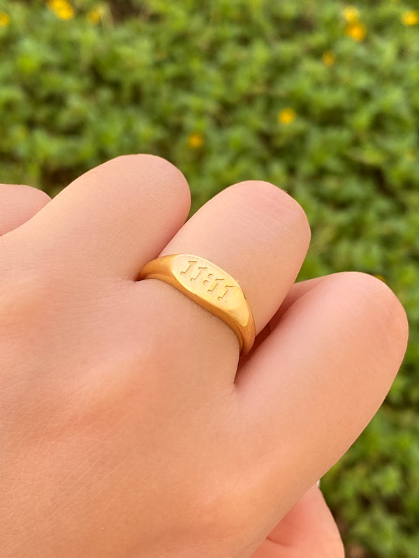Anillo 11:11 Dorado