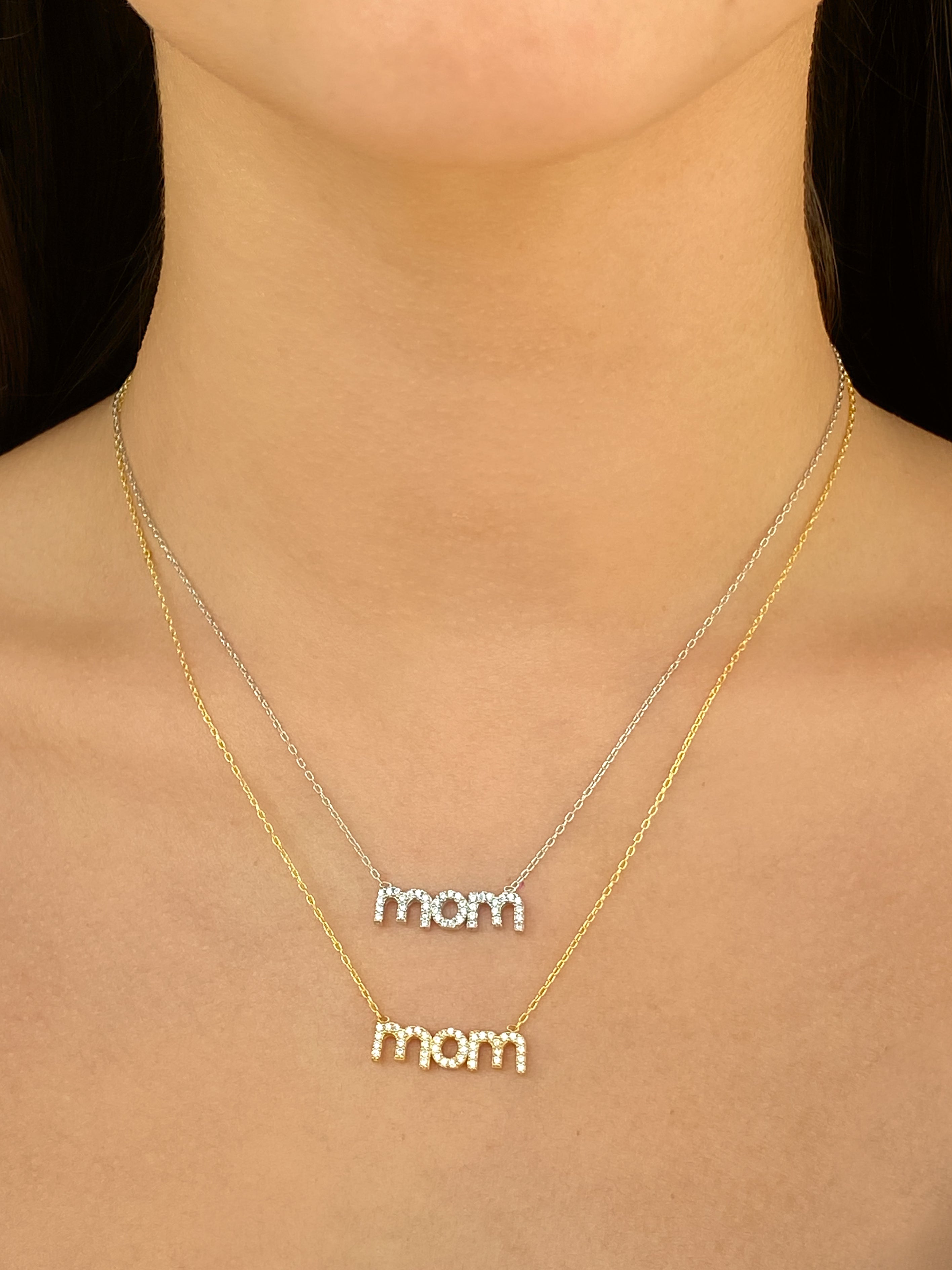 Collar Mom Con Zirconias