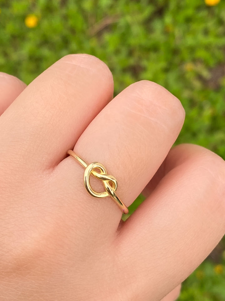 Anillo Corazón Oro 10k