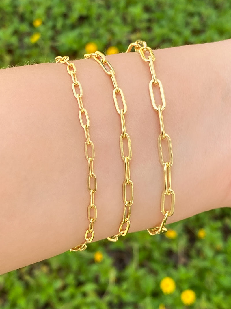 Pulsera Eslabon Dorado