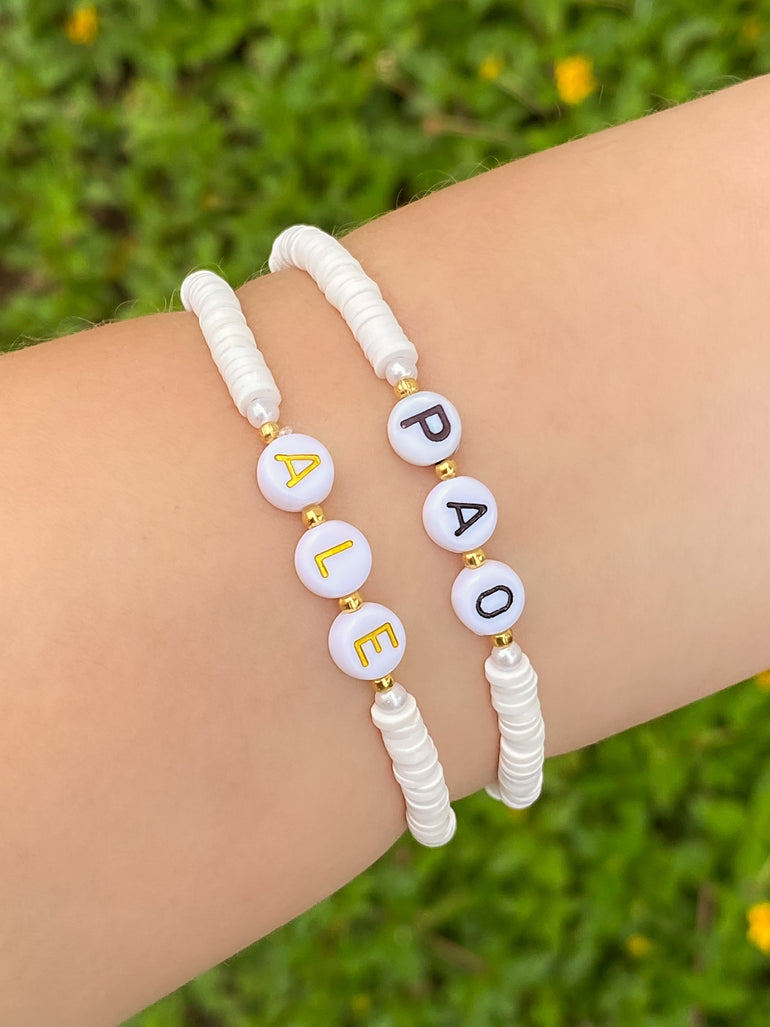 Personaliza Tu Pulsera Blanca