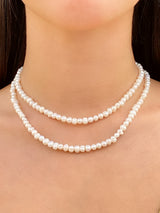 Collar Perla Natural 4-5mm
