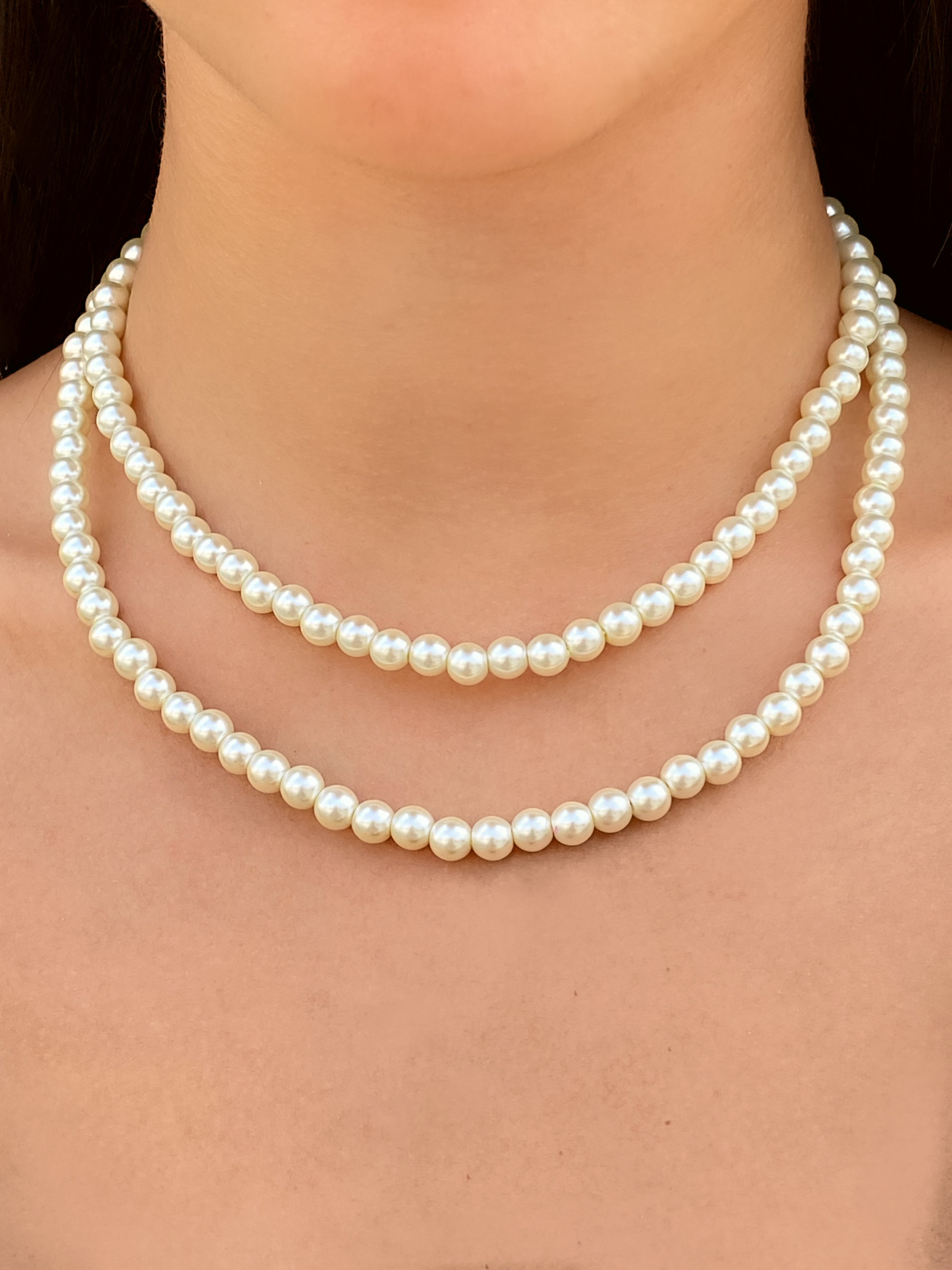 Collar Perlas 6 mm