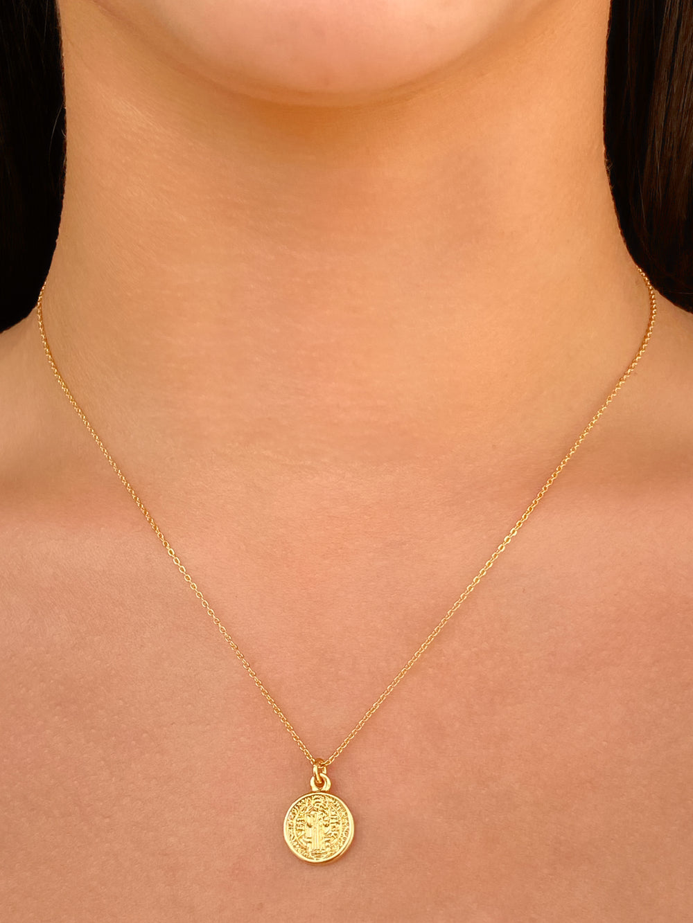 Collar Mini Dije San Benito
