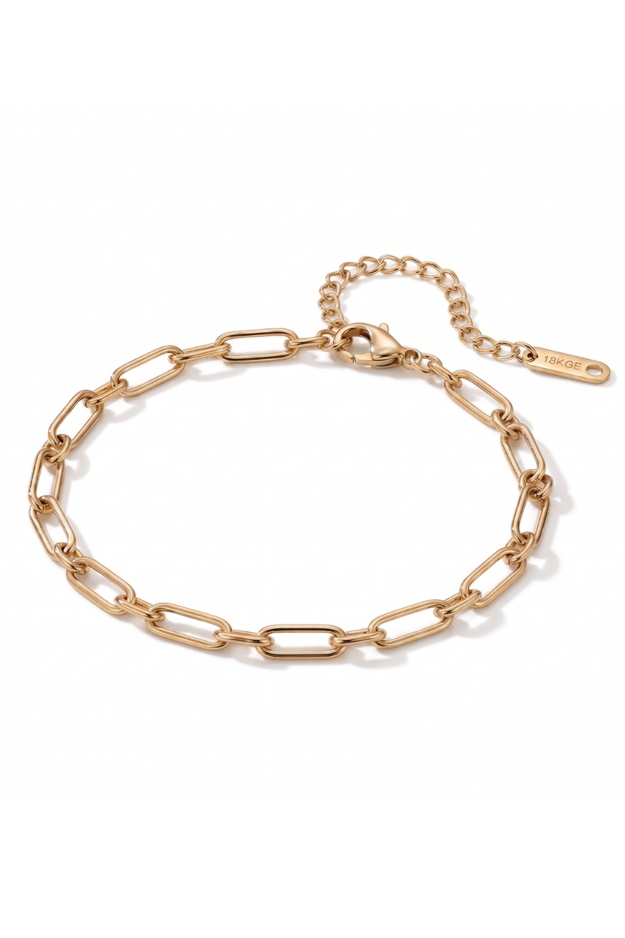 Pulsera Eslabon Tipo Clip