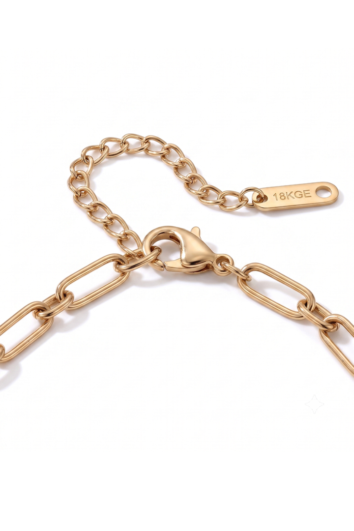 Pulsera Eslabon Tipo Clip