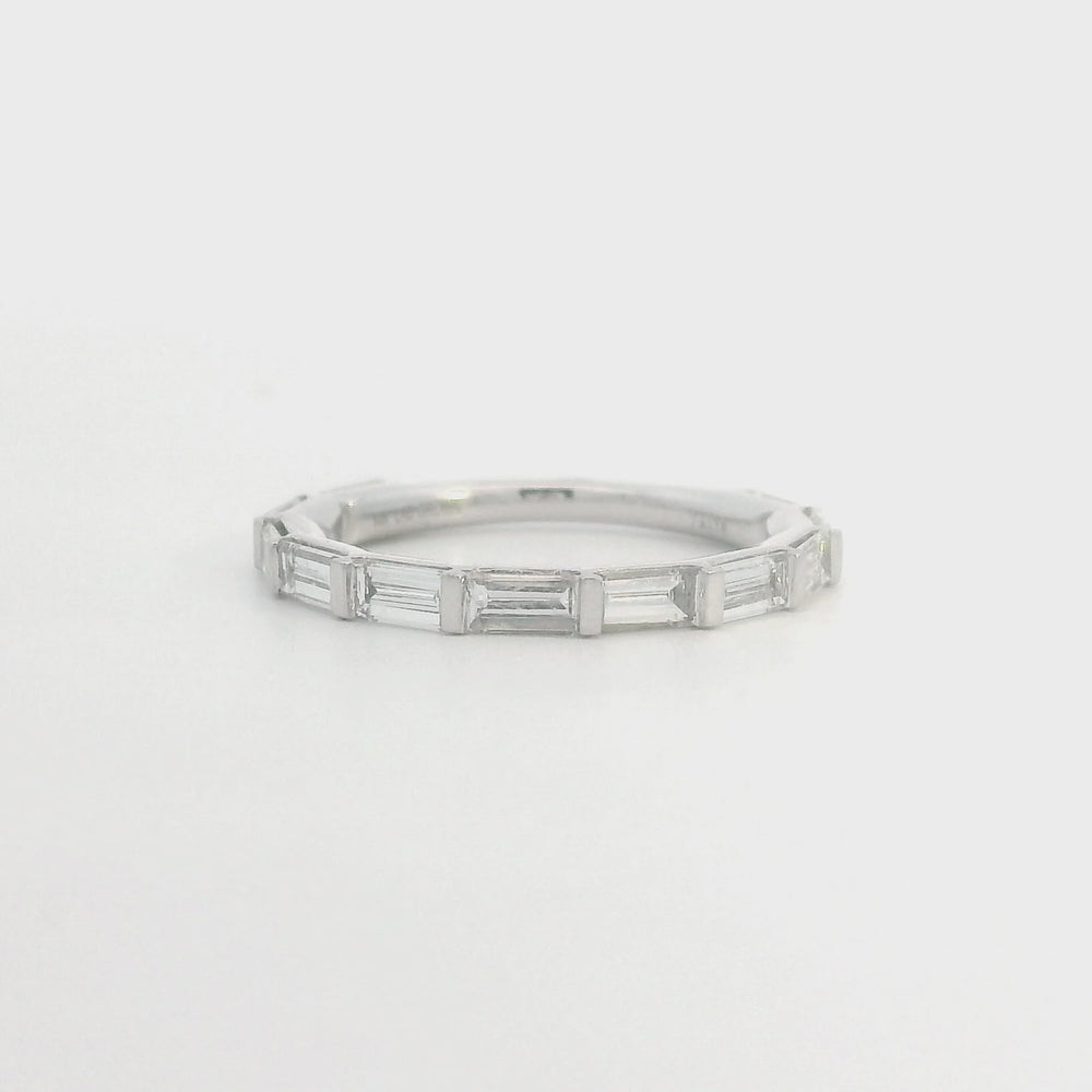 Anillo Churumbela Baguettes 1.2 Ct Diamantes Lab Grown