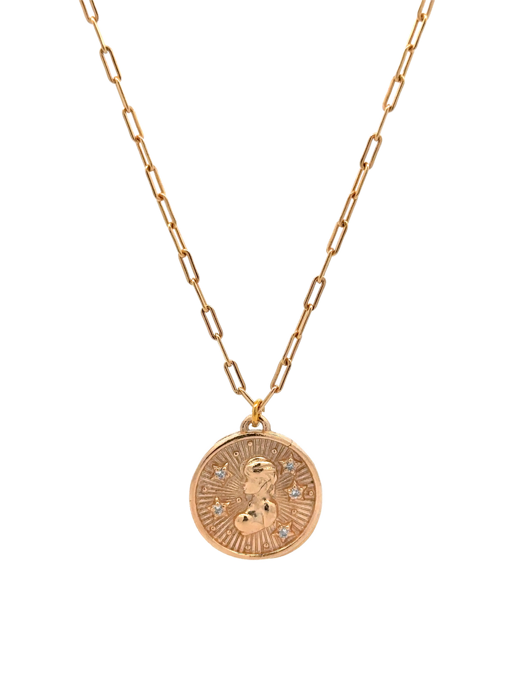 Collar Medalla Signo Zodiacal