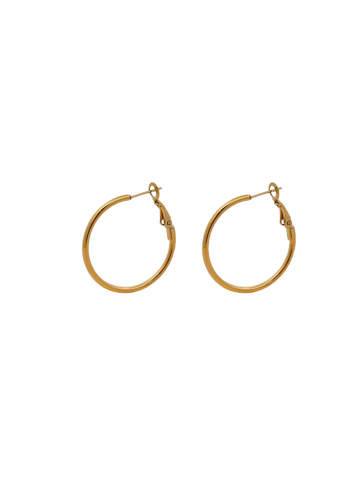 Par Arracada Lisa 30 mm