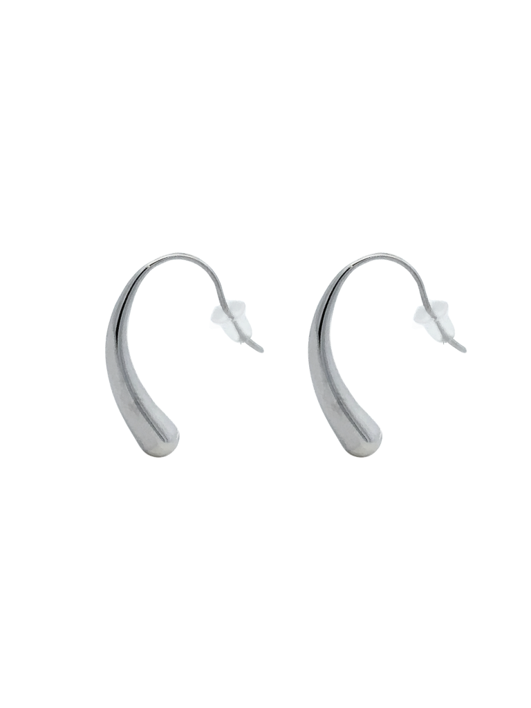 Par Arete Forma Gota Irregular Colgante
