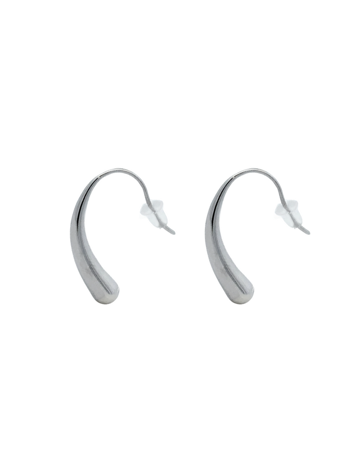 Par Arete Forma Gota Irregular Colgante