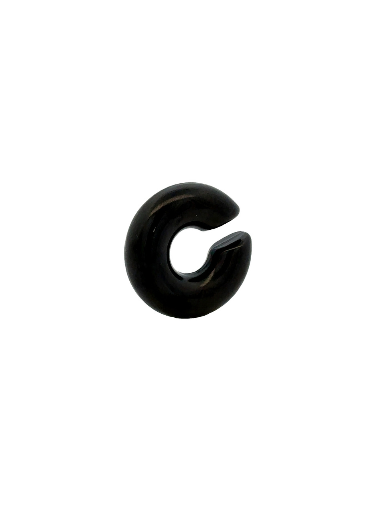Ear Cuff Chunky Negro