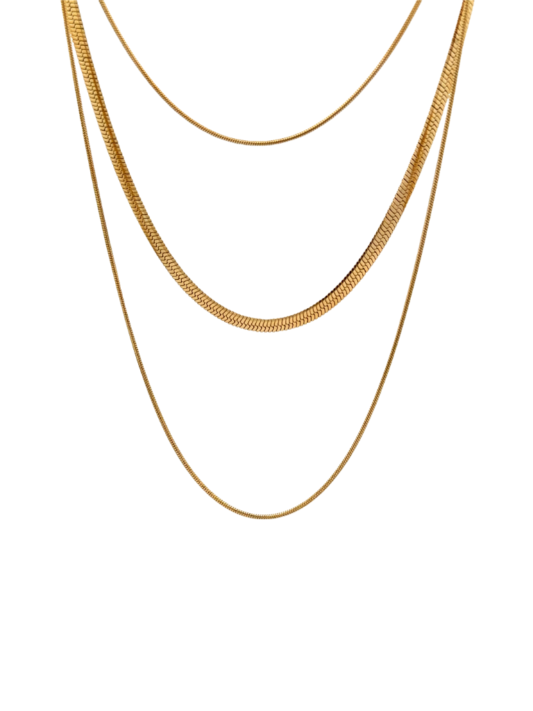 Collar Triple Planchado