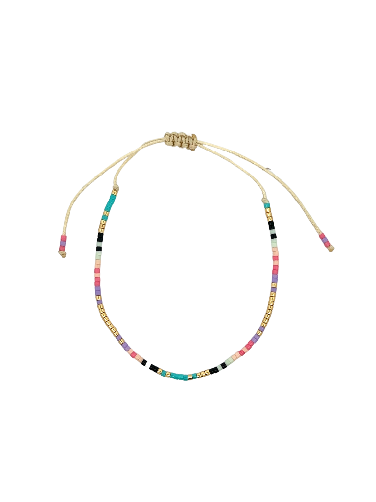 Pulsera Mini Chaquiras Colores