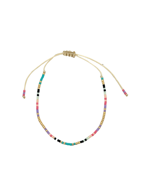 Pulsera Mini Chaquiras Colores