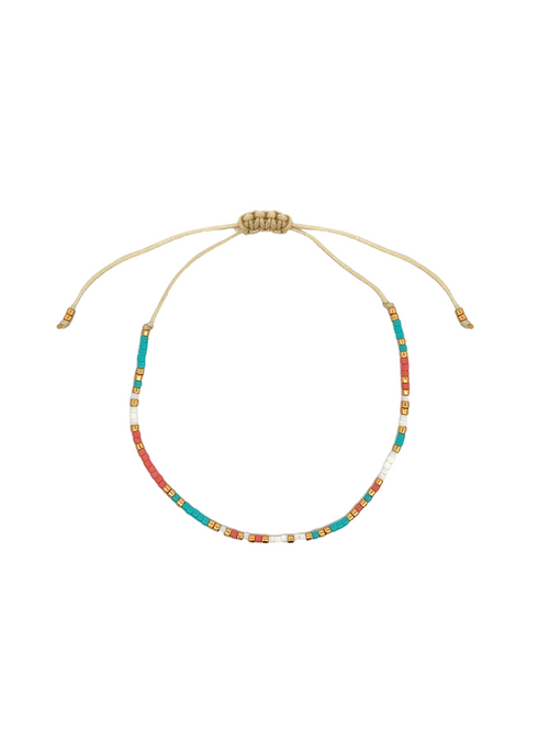 Pulsera Mini Chaquiras Colores