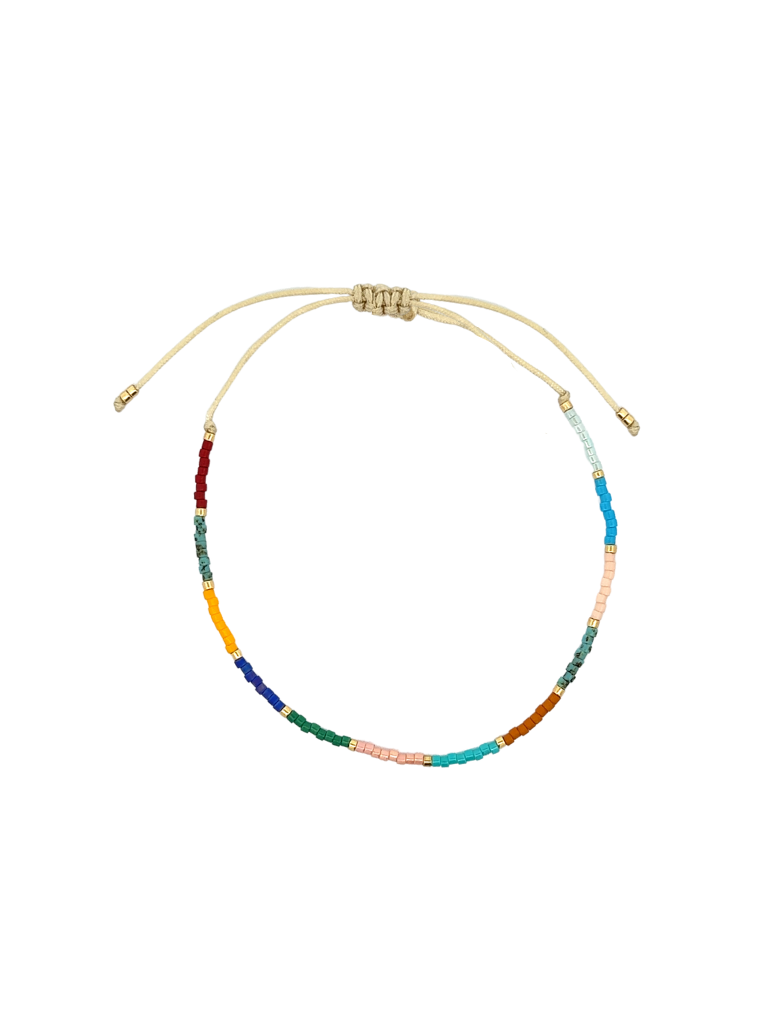 Pulsera Mini Chaquiras Colores