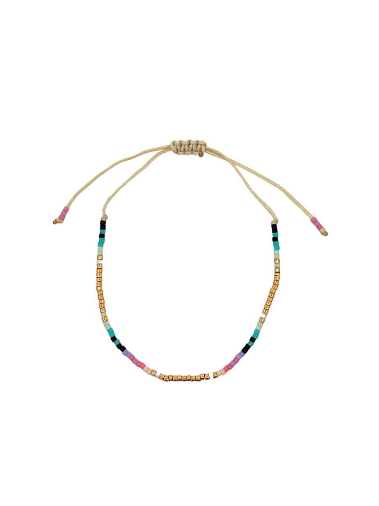 Pulsera Mini Chaquiras Colores